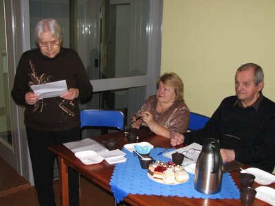 Podczas spotkania przedstawiono sprawozdanie z minionej kadencji. 